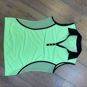 Annika sleeveless golf shirt